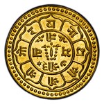 (1943) Nepal Gold Mohar MS-64 PCGS