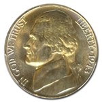 1943-P Jefferson Nickel MS-67 PCGS
