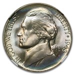 1943-P Silver Jefferson Nickel MS-68 NGC