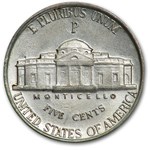 1943-P Silver Wartime Jefferson Nickel AU