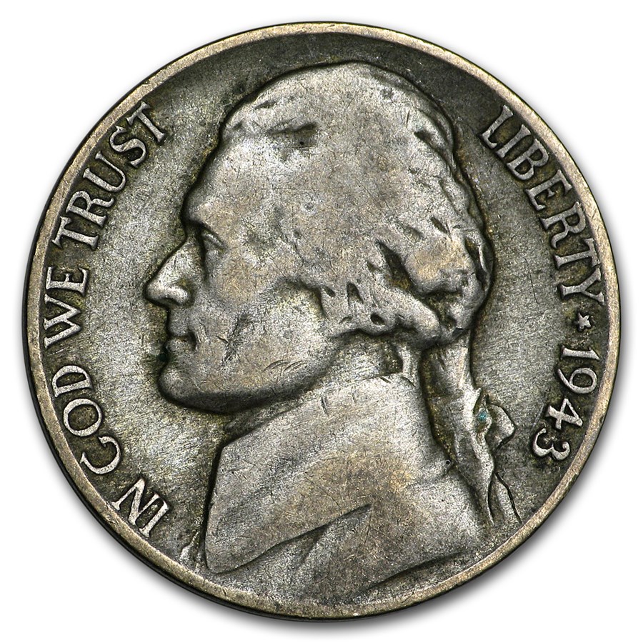 1943-S Jefferson Nickel AU! - WWII 35% SILVER FREE SHIPPING - Foto 10