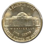 1943-S Jefferson Nickel MS-66 PCGS