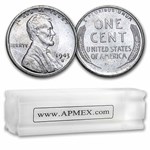 1943-S Lincoln Cent 50-Coin Roll AU/BU