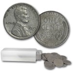 1943-S Lincoln Cent 50-Coin Roll Avg Circ