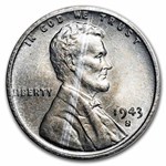 1943-S Lincoln Cent 50-Coin Roll BU