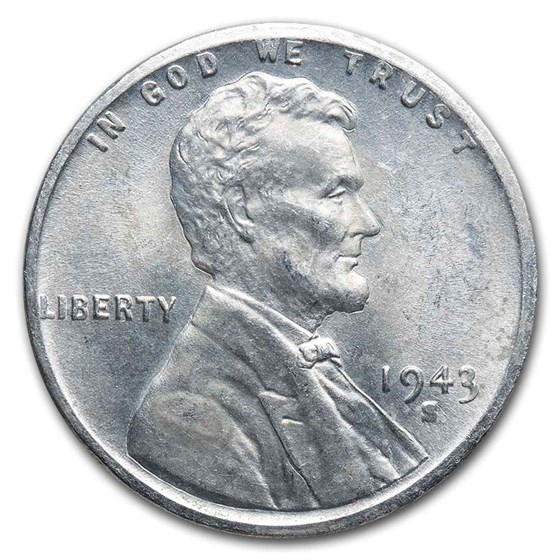 1943-S Lincoln Cent BU 1943-S Lincoln Cent BU