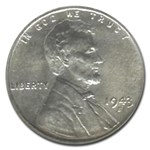 1943-S Lincoln Cent MS-67 NGC
