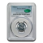 1943-S Lincoln Cent MS-67 PCGS CAC