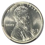 1943-S Lincoln Cent MS-68 PCGS CAC