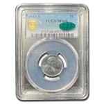 1943-S Lincoln Cent MS-68 PCGS CAC