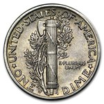 1943-S Mercury Dime AU