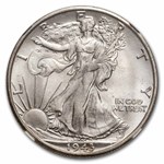 1943-S Walking Liberty Half Dollar MS-64 NGC