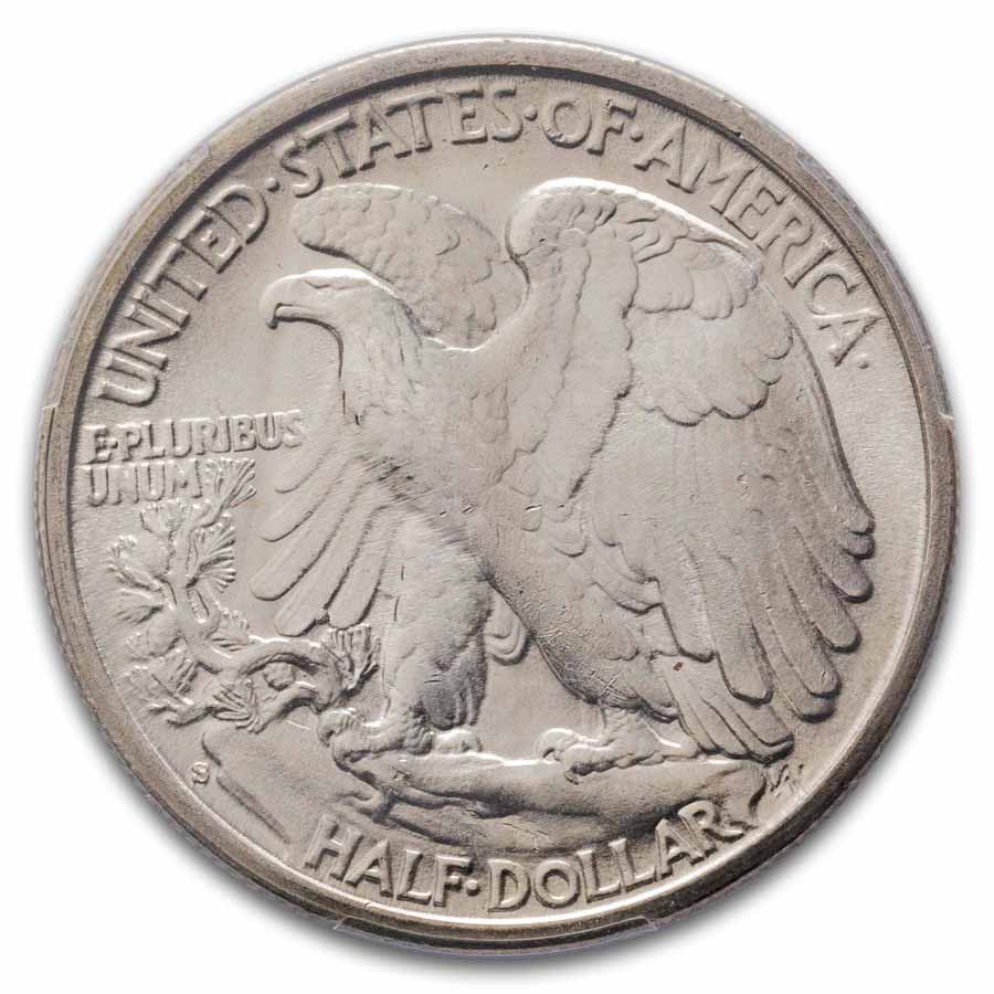 Buy 1943-S Walking Liberty Half Dollar MS-64 PCGS | APMEX