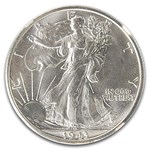 1943-S Walking Liberty Half Dollar MS-66+ NGC