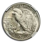1943-S Walking Liberty Half Dollar MS-66 NGC