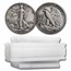 1943-S Walking Liberty Halves 20-Coin Roll XF