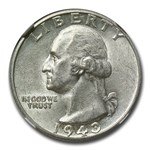 1943-S Washington Quarter AU-58 NGC (Doubled Die Obv FS-101)