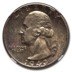 1943-S Washington Quarter MS-65 NGC (DDO FS-101)