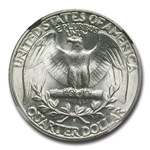 1943-S Washington Quarter MS-66 NGC