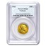 1943 Vatican City Gold 100 Lire Pope Pius XII MS-63 PCGS