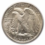 1943 Walking Liberty Half Dollar AU-58 PCGS