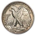 1943 Walking Liberty Half Dollar AU