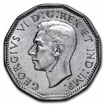 1944 Canada Steel "Victory" 5 Cents AU