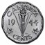 1944 Canada Steel "Victory" 5 Cents AU