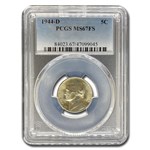 1944-D Jefferson Nickel MS-67 PCGS (FS)