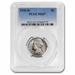 1944-D Jefferson Nickel MS-67 PCGS