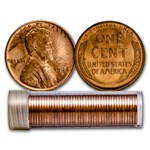1944-D Lincoln Cent 50-Coin Roll BU