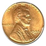 1944-D Lincoln Cent MS-65 PCGS (Red)