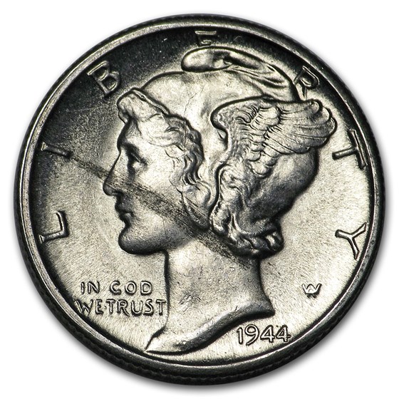1944-D Mercury Dime BU 1944-D Mercury Dime BU