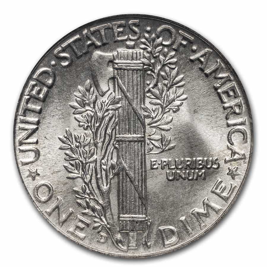Buy 1944-D Mercury Dime MS-66 NGC | APMEX