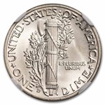 1944-D Mercury Dime MS-67 NGC (FB)