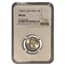 1944-D Philippines Silver 20 Centavos MS-66 NGC