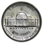 1944-D Silver Wartime Jefferson Nickel AU