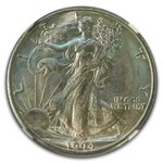 1944-D Walking Liberty Half Dollar MS-66 NGC