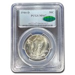 1944-D Walking Liberty Half Dollar MS-67 PCGS CAC