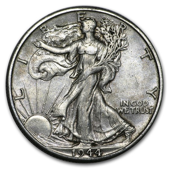 1944-D Walking Liberty Half Dollar XF 1944-D Walking Liberty Half Dollar XF