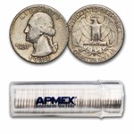 1944-D Washington Quarter 40-Coin Roll Avg Circ