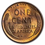 1944 Lincoln Cent BU (Red/Brown)