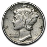 1944 Mercury Dime Good/VF