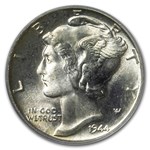 1944 Mercury Dime MS-65 PCGS (FB)