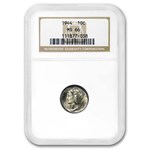 1944 Mercury Dime MS-66 NGC