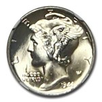 1944 Mercury Dime MS-67+ NGC