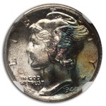 1944 Mercury Dime MS-68 NGC (FB)