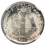 1944 Mercury Dime MS-68 NGC (FB)