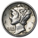 1944 Mercury Dime XF