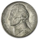 1944-P Silver Wartime Jefferson Nickel AU